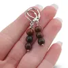 Set Cercei si Pandantiv Obsidian Mahon sfere, 6mm, imagine 5