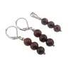 Set Cercei si Pandantiv Obsidian Mahon sfere, 6mm