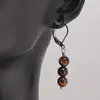 Set Cercei si Pandantiv Ochi de tigru sfere, 6mm, imagine 2