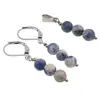 Set Cercei si Pandantiv Sodalit sfere, 6mm