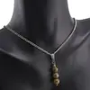 Set Cercei si Pandantiv Unakit sfere, 6mm, imagine 2