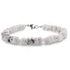 Bratara Opal dendritic discuri fatetate 6mm si Apatit sfere 3mm, imagine 2