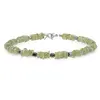 Bratara Peridot discuri 5mm si Hematit 3mm, imagine 2