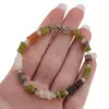 Bratara Peridot, Granat si Mix Piatra Lunii discuri 5-6mm cu Piatra Lunii sfere 3mm, imagine 3