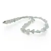 Colier Fluorit triunghi 6-8mm si Cristal de stanca discuri fatetate 3mm, imagine 2