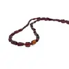 Colier Granat cristale 6-8mm si discuri fatetate 3mm, imagine 2
