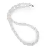Colier Prasiolit fatetat 9-10mm si discuri fatetate 4mm