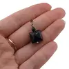 Pandantiv Onix patrat 12mm si sfera 4mm, imagine 3