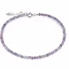 Bratara Ametist lavanda sfere fatetate, 3mm