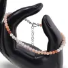 Bratara Opal degrade sfere fatetate 3,5mm, imagine 2