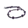 Colier Ametist 8mm, Hematit electroplacat discuri fatetate 4mm si elemente argintii, imagine 2