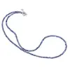 Colier Kianit sfere fatetate, 3mm