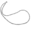 Colier Labradorit sfere fatetate, 4mm