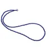 Colier Lapis Lazuli sfere fatetate, 3mm