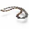 Colier Unakit banuti 10mm, Ochi de tigru banuti 10mm si sfere 3mm, imagine 2