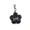 Pandantiv Onix floare 12mmm