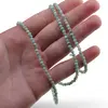 Set bratara si colier Amazonit Rusia sfere fatetate, 3mm, imagine 3