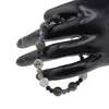 Bratara Heliotrop sfere 8mm, Sodalit sfere 4mm si Agat negru sfere 4mm, imagine 2