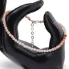 Bratara Opal degrade sfere fatetate, 3mm, imagine 2