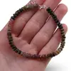 Bratara Turmalina multicolora discuri fatetate, 5mm, imagine 3