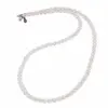 Colier Cristal de stanca romburi fatetate 4mm cu argint 925