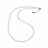 Colier Cuart roz romburi fatetate 3mm  si argint 925