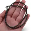 Colier Kianit discuri fatetate, 4mm, imagine 3