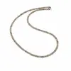 Colier labradorit discuri 3mm si argint 925