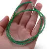 Colier Onix verde degrade sfere fatetate, 3mm, imagine 3
