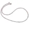 Colier Piatra lunii degrade sfere fatetate, 3mm