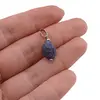 Pandantiv Lapis Lazuli oval fatetat 11mm, imagine 3