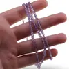 Set bratara si colier Ametist sfere fatetate, 3mm, imagine 3
