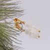 Pandantiv Cristal de stanca neuniform 10mm si Piatra lunii sfera 6mm, imagine 2