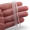 Set bratara si colier Cristal de stanca sfere fatetate, 3mm, imagine 3