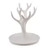 Suport pentru bijuterii din PLA premium, copac cu ramuri - alb, imagine 2