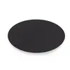Suport pentru cristale din PLA premium, model rotund plat - negru, imagine 2