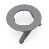 Suport pentru sfera din PLA premium, forma circulara cu trei picioare - texturat - gri, imagine 3