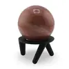 Suport pentru sfera din PLA premium, forma circulara cu trei picioare - texturat - negru, imagine 3