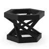Suport pentru sfera din PLA premium, forma hexagonala - negru, imagine 2