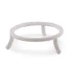 Suport pentru sfera din PLA premium, forma rotunda cu trei picioare, 60mm - alb