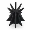 Suport pentru sfera din PLA premium, forma stelata cu opt brate - negru, imagine 3