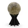 Suport pentru sfera din PLA premium, forma stelata cu opt brate - negru
