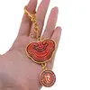 Amuleta breloc feng shui din metal Esenta spirituala Lingzhi, 2026, imagine 3