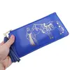 Portofel Feng Shui cu Zeul Bogatiei si Cal Tribut, albastru - 2026, imagine 3