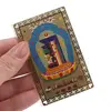 Card Feng Shui din metal - Kalachakra stupa, imagine 3