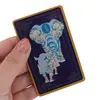 Card feng shui din plastic cu Elefant si Rinocer pentru protectie anti-furt, 2026, imagine 3