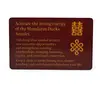 Card feng shui din plastic cu Rate mandarin si Dubla Fericire pentru activarea dragostei, 2026, imagine 2