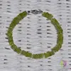 Bratara peridot patratele 4-5mm