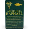 Card feng shui din plastic Arhanghelul RAPHAEL, Ingerul vindecarii si al protectiei, imagine 2