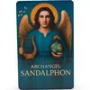 Card feng shui din plastic Arhanghelul SANDALPHON, protectorul rugaciunilor si impantarii